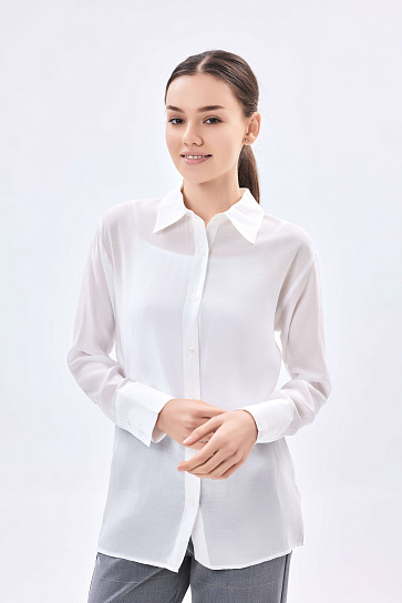 Женская рубашка длинный рукав AW23WES-21012-145633 фото